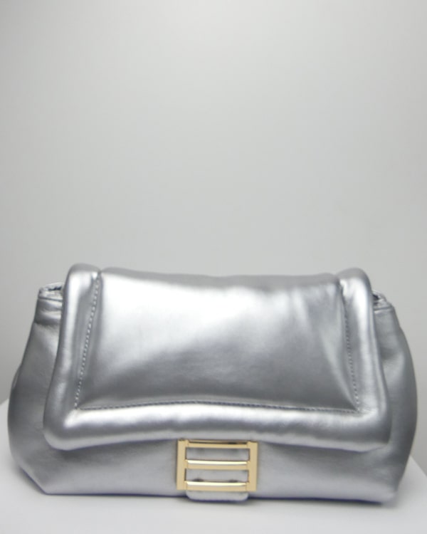 Sac bandoulière couleur argent