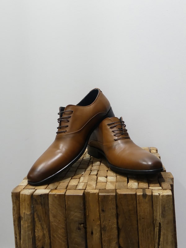 Chaussure élégante homme marron