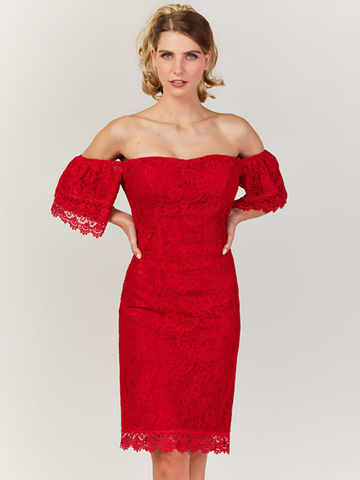 Photo robe rouge style espagnol