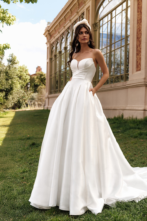 robe de mariée de la marque Ellebeline