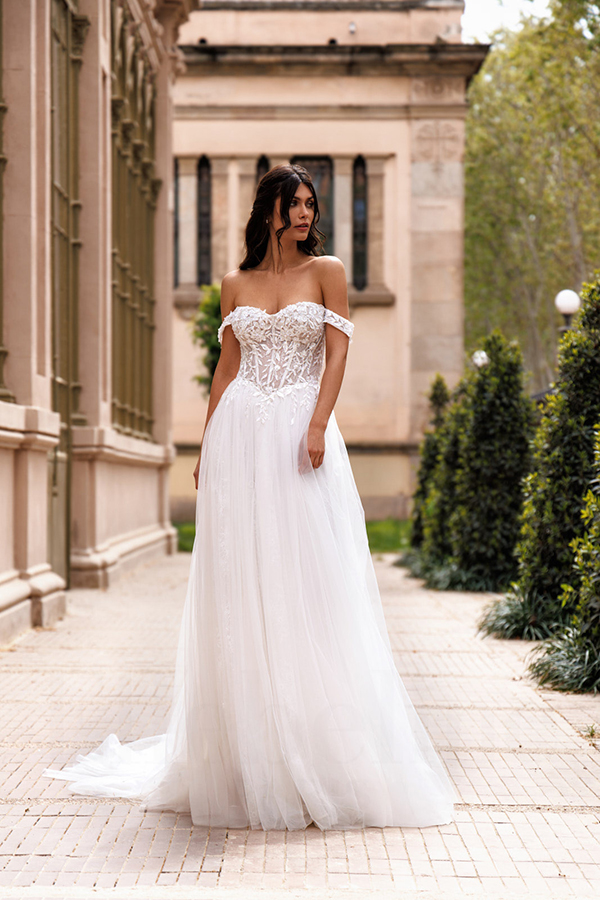 robe de mariée de la marque Ellebeline