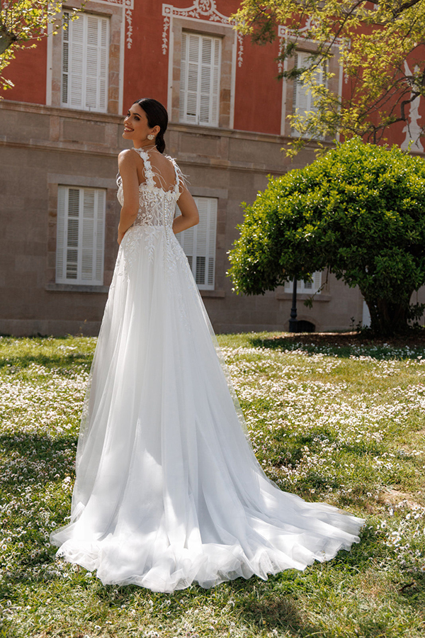 robe de mariage de la marque Ellebeline