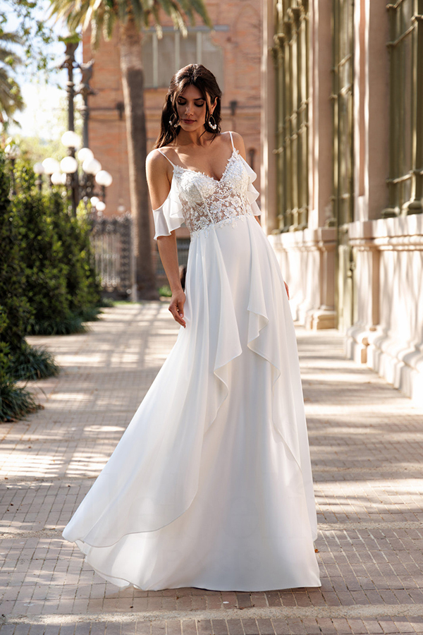 robe de mariage de la marque Ellebeline