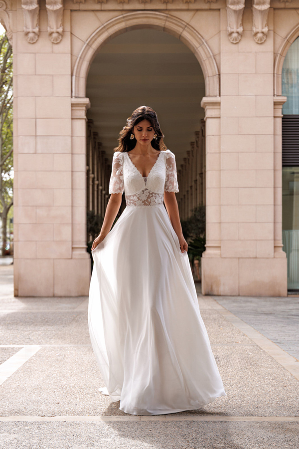 robe de mariée de la marque Ellebeline