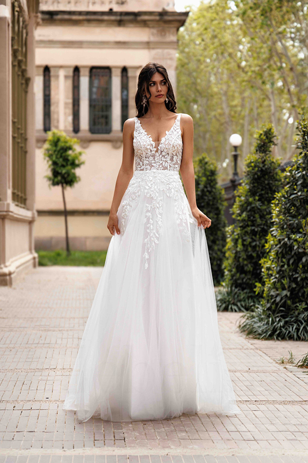 robe de mariée de la marque Ellebeline