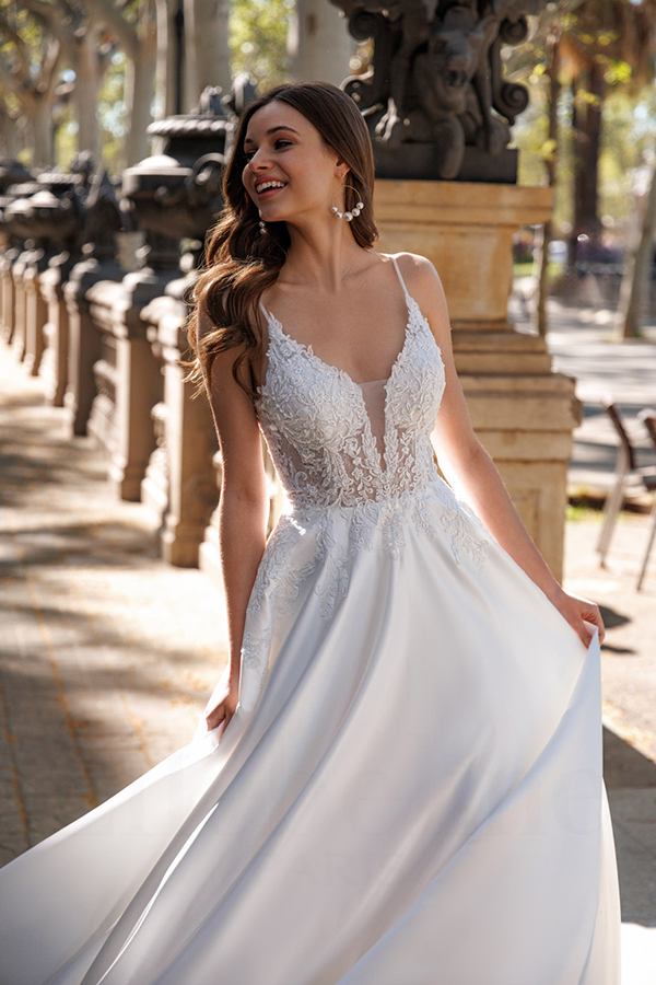 robe de mariée de la marque Ellebeline