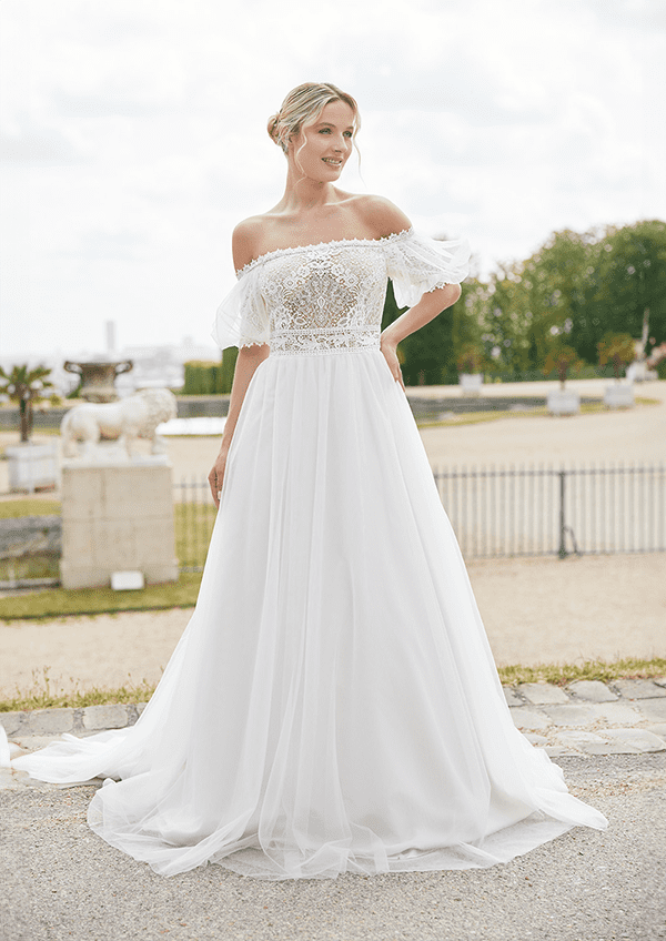 Robe de mariée médiéval